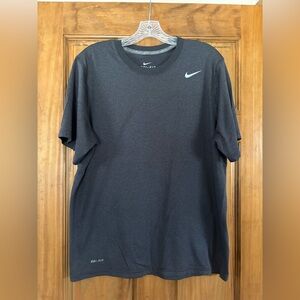 Nike Men's Charcoal Dri-FIT Short Sleeve Tee
